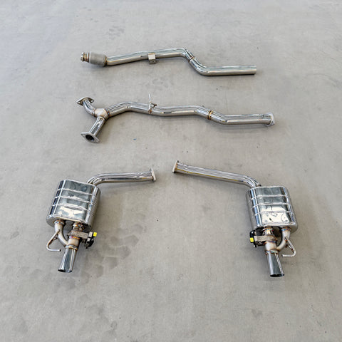 Valvetronic Catback Exhaust System for Mercedes Benz W205 C200/C250/C300