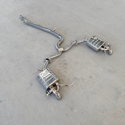valvetronic exhaust system for vw arteon 2.0t
