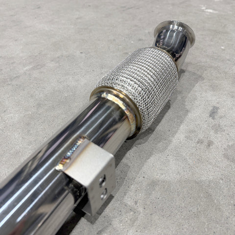 Valvetronic Catback Exhaust System for Mercedes Benz X253 GLC43 AMG