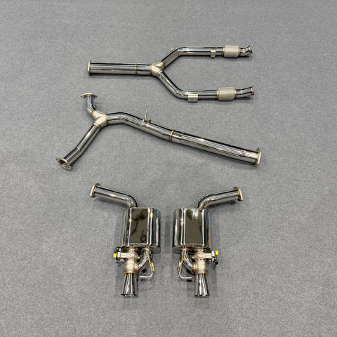 Valvetronic Catback Exhaust System for Mercedes Benz W213 E43/E400/E450