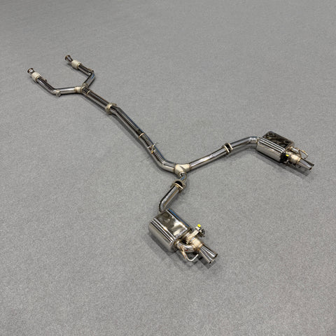 Valvetronic Catback Exhaust System for Mercedes Benz W213 E43/E400/E450