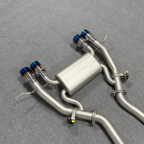 Upgrade BMW G80 M3 &amp; G82 M4 Titan-Sportauspuffanlage mit Ventilen 