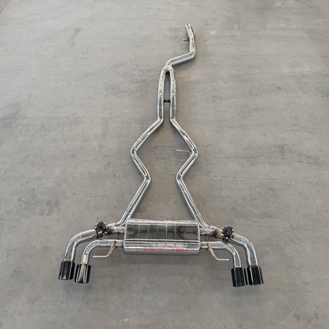 valvetronic catback exhaust system for bmw g20 m340i