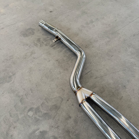 exhaust system with tig welded for bmw g20 m340i