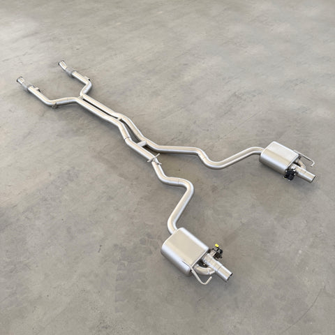 mercedes w205 c43 amg catback exhaust system