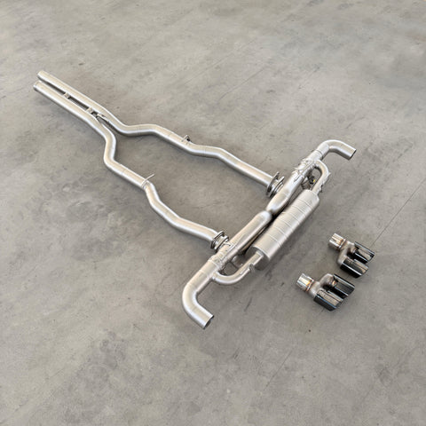 Upgrade des Aston Martin Vantage Ventil-Sportauspuffsystems 
