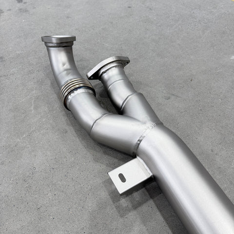 bmw g8x single mipipe exhaust