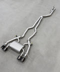 3.5inch signle midpipe exhaust for bmw g8x s58