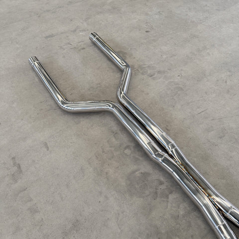 x pipe for bmw f95 x5m s63 4.4t