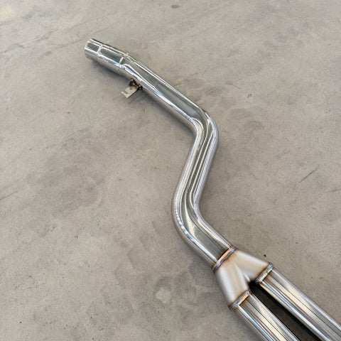 exhaust with tig welded for bmw x5 40i b58 3.0t