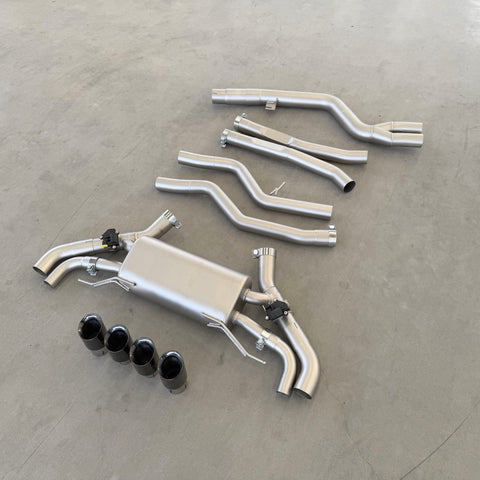 performance exhaust system for bmw g42 m240i b58 3.0t