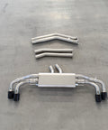 valved sport catback exhaust for audi sq7 sq8 4.0t