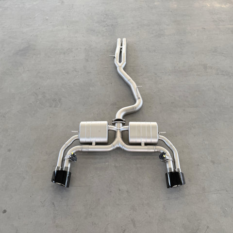 performance exhaust system for audi rs3 8v 2.5t