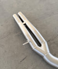 3,5 inch, tig welded, exhaust system for audi rs3
