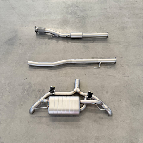 valved sport catback exhaust for mercedes a250 cla250 2.0t
