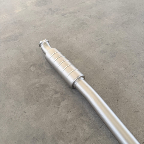 exhaust system with resonator for mini f66 2.0t