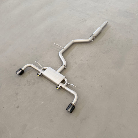 valvetronic exhaust system for vw golf gti mk8 2.0t