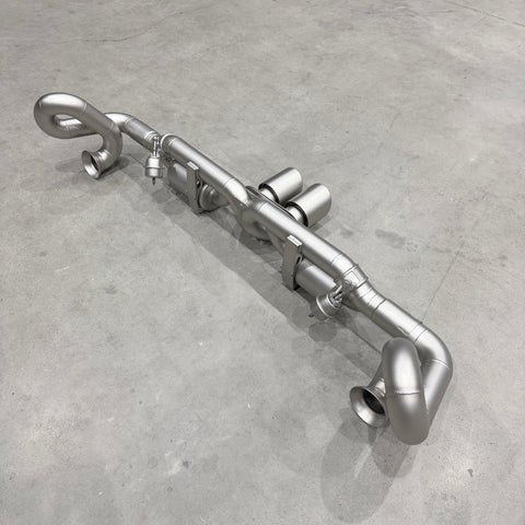 valved exhaust for 991.2 gt3 rs