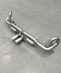 valved sport exhaust system for porsche 991.1 gt3