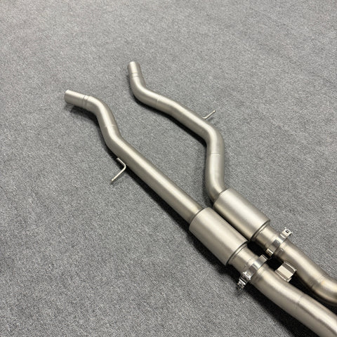 equal length midpipe with resonator for bmw f8x s55 3.0t
