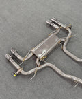 valved exhaust pipe for Jaguar F-Type R 5.0L V8