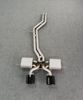 performance exhaust system for porsche cayenne turbo gt 4.0t v8