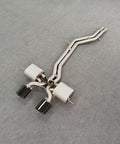 valvetronic catabck exhaust system for porsche cayenne turbo gt 4.0t v8