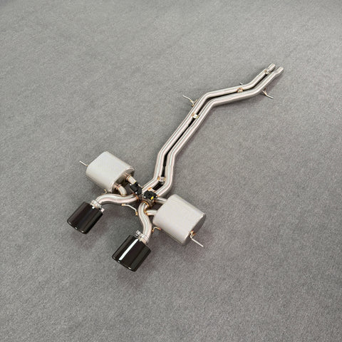 valvetronic catabck exhaust system for porsche cayenne turbo gt 4.0t v8