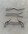 valved sport catabck exhaust for bmw g30 540i 