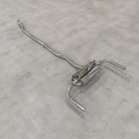 performance exhaust system for mercedes w177 a35 amg