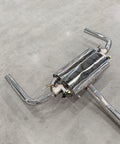 valved exhaust muffler for mercedes a35 amg