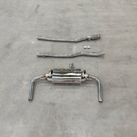 mercedes c118 cla35 amg exhaust system