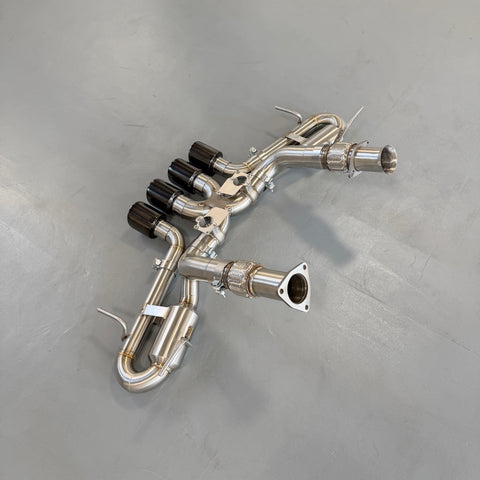 Chevrolet C8 Corvette Z06 exhaust system