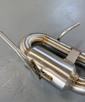 valved exhaust muffler for Chevrolet C8 Corvette Z06
