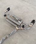 valved exhaust muffler for bmw m135i f40