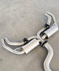 valved exhaust muffler for 8y rs3