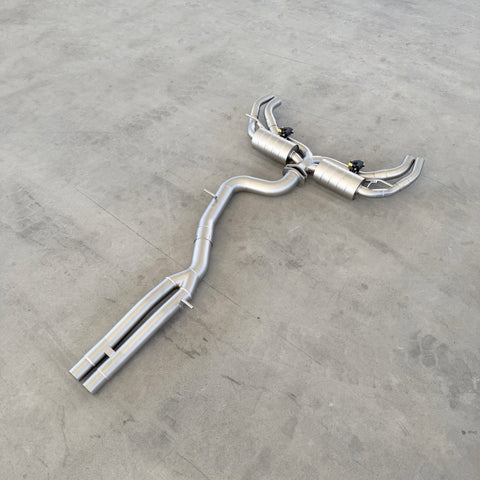 valved catback exahust for rs3 8y