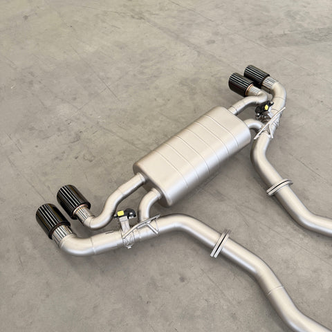 valved exhaust muffler for bmw g29 z4