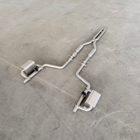 valved catback exhaust for Dodge Challenger