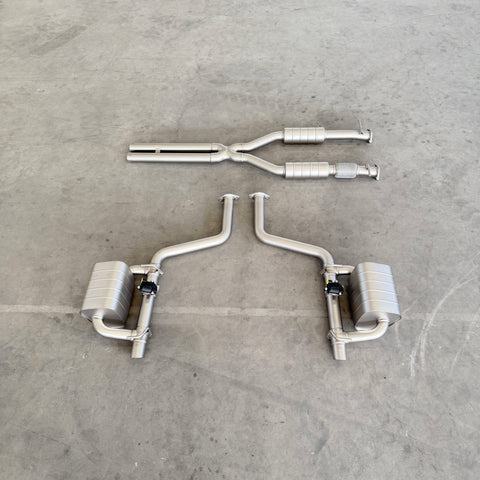 exhaust system for Dodge Challenger 