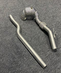 high flow sport catted downpipe for audi tts mk3 2.0t，200cells.
